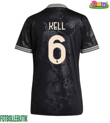 Juventus Lloyd Kelly #6 Tredje Tröja Kvinnor 2025-26 Kortärmad